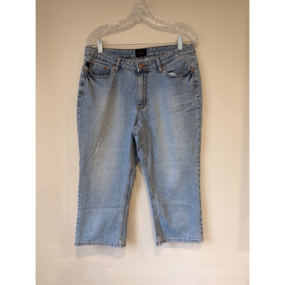 **LEE** RIDERS COPPER COLLECTION STRAIGHT LEG Cropped WOMENS JEANS sz11/12P